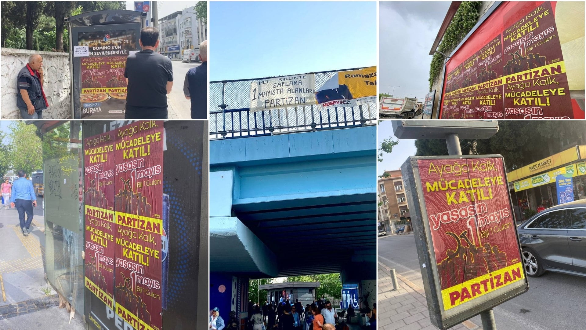 İzmir'de Partizan'ın 1 Mayıs çalışmaları