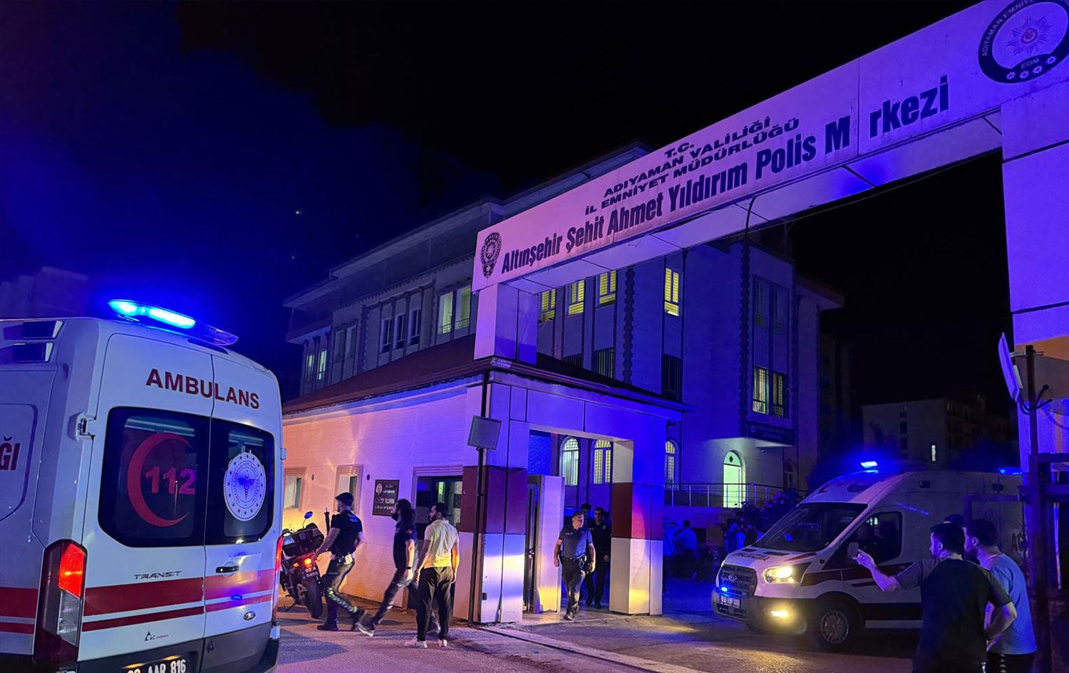 Adıyaman'da polis diğer polisleri vurdu