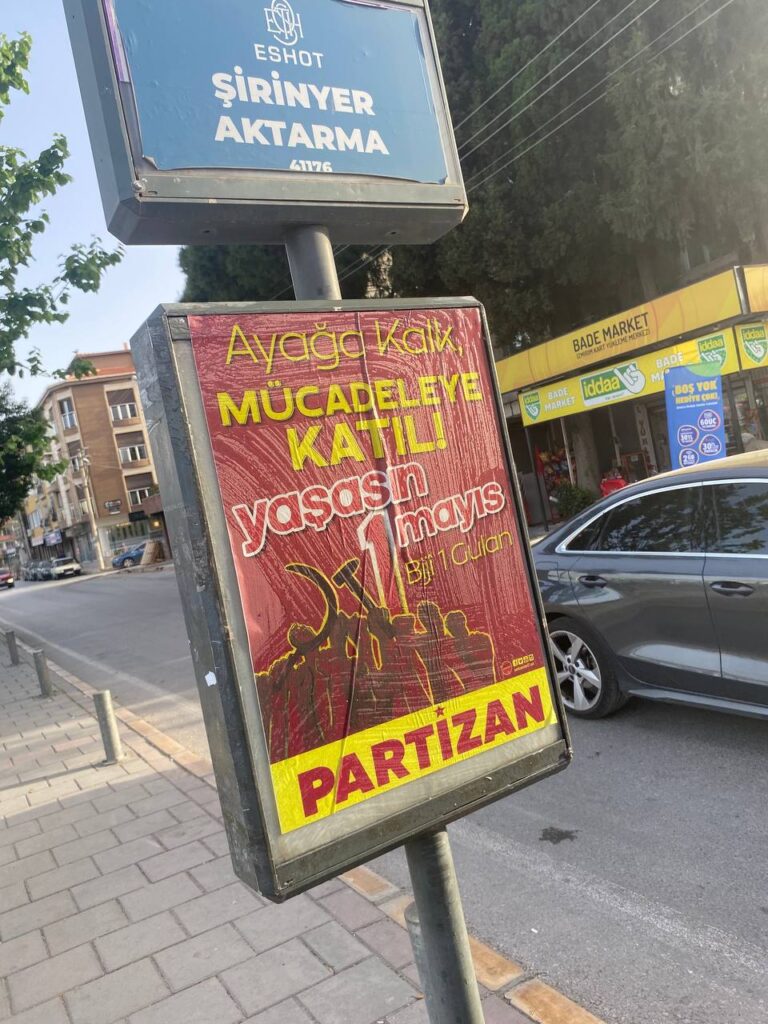 İzmir 1 Mayıs çalışmaları