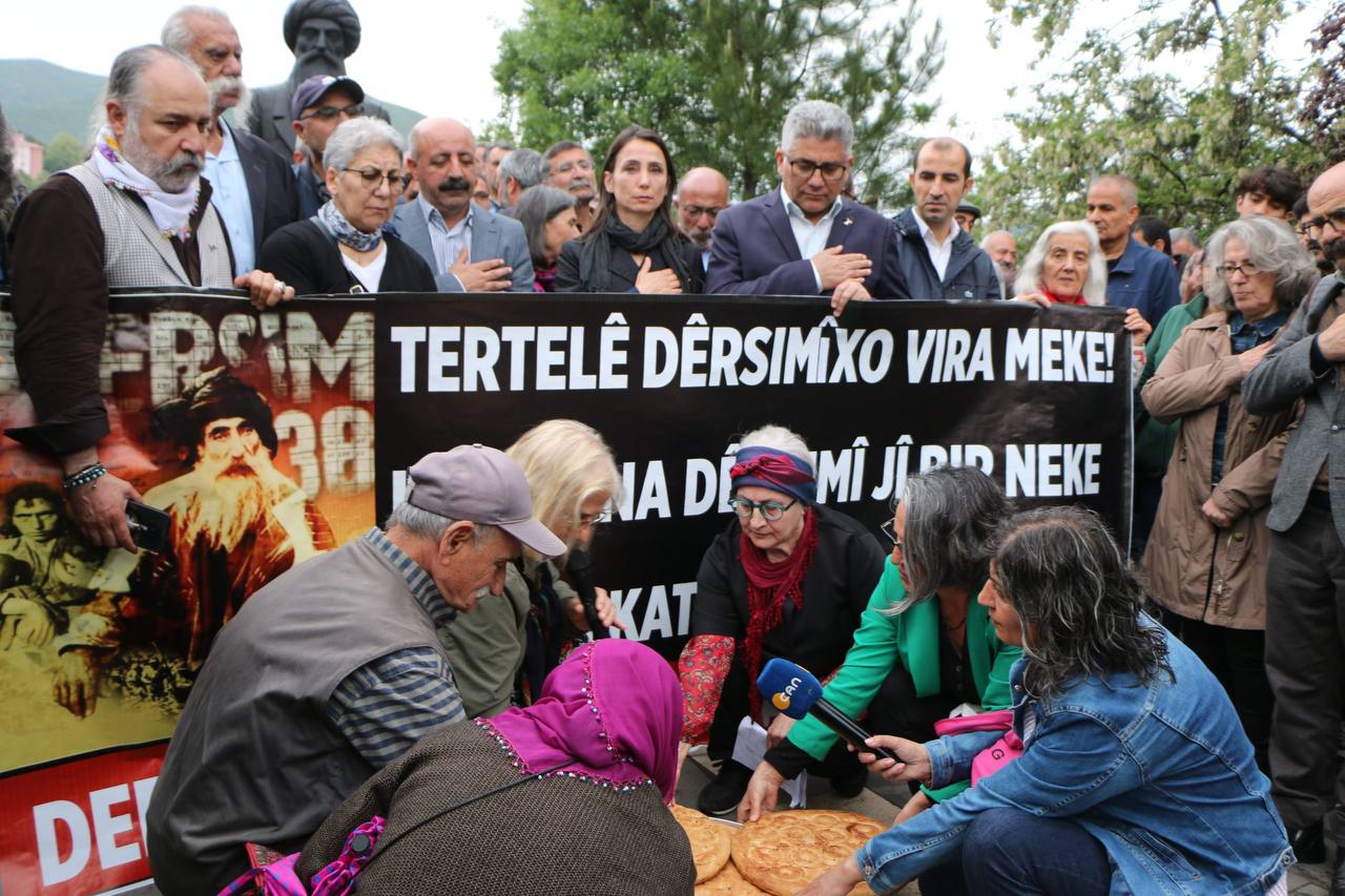 Dersim Katliamı Seyit Rıza Meydanı’nda lanetlendi