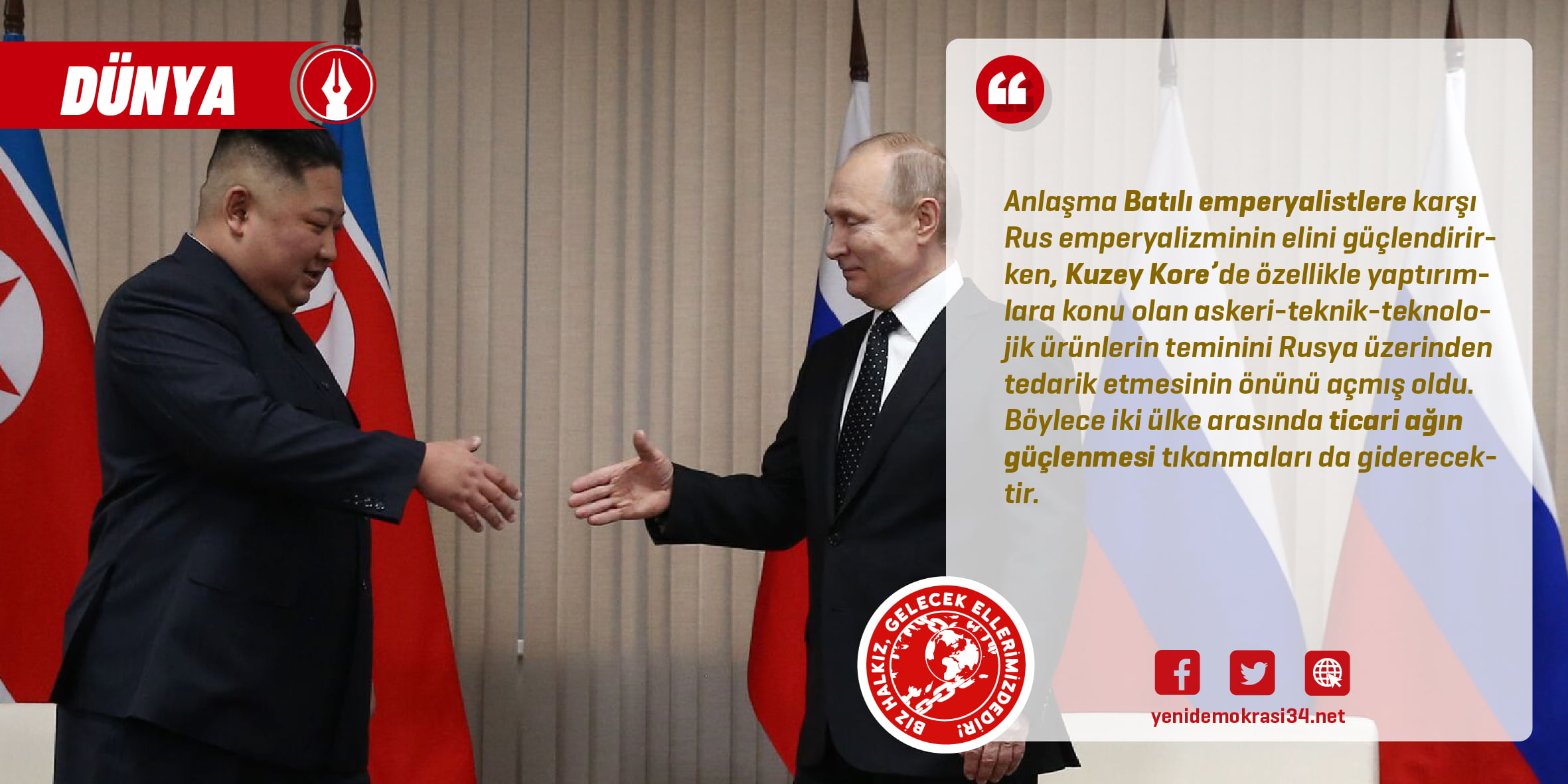 Yeni Demokrasi 164. sayı "Dünya" bölümü yazısı