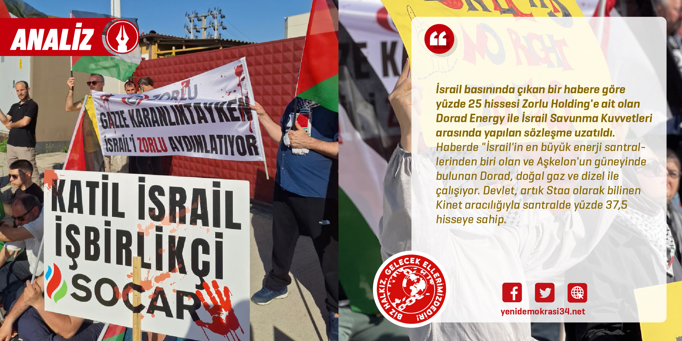 Yeni Demokrasi 168. sayı "Analiz" yazısı