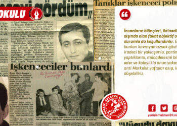 Yeni Demokrasi 170. sayı "Kavga Okulu" yazısı