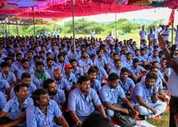 600 Samsung işçisi gözaltına alındı