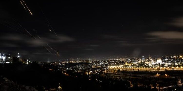 İsrail'e atılan füzeler