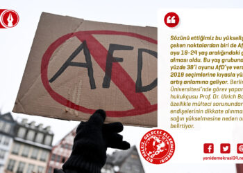 Yeni Demokrasi 170. sayı "Dünya" yazısı