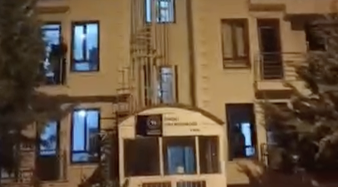 Dersim'de KYK yurdunda protesto