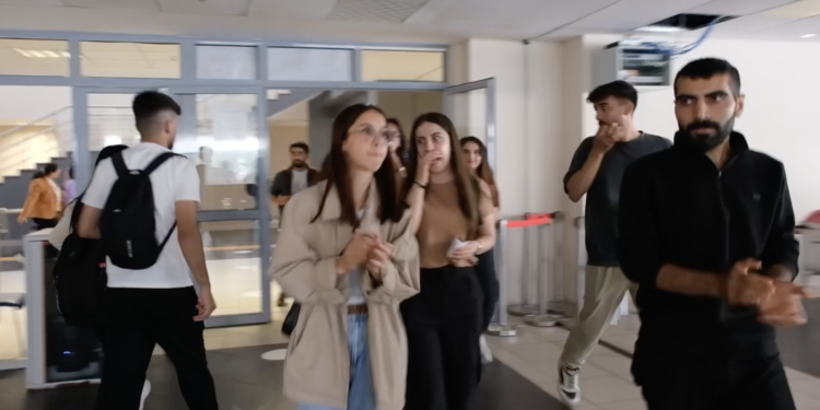 Munzur Üniversitesinde eylem