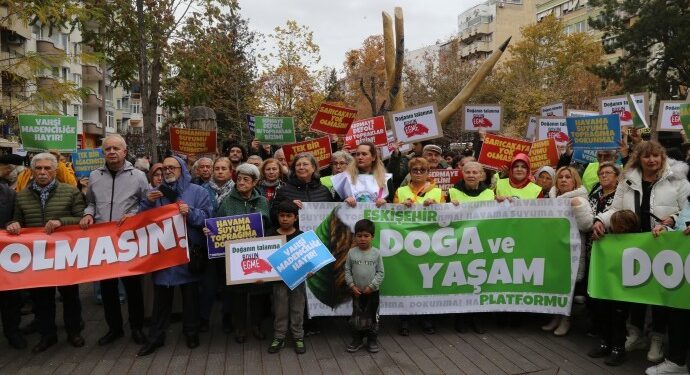 Eskişehir maden protestosu