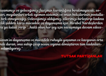 Tutsak Partizanlar 25 Kasım açıklaması