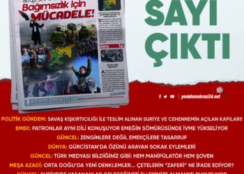 Yeni Demokrasi Gazetesi 176. Sayı çıktı!