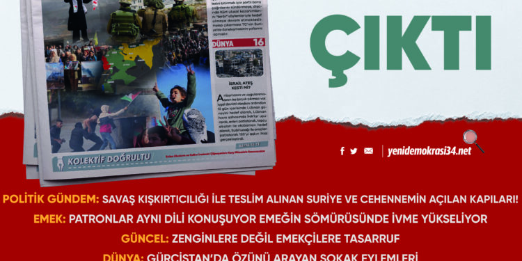 Yeni Demokrasi Gazetesi 176. Sayı çıktı!