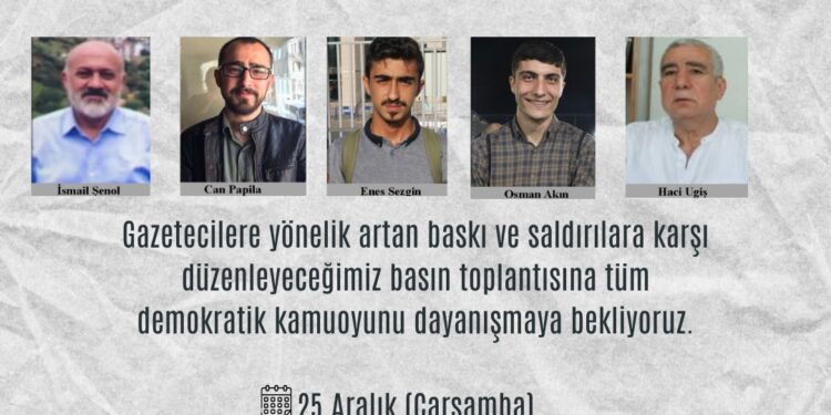 Tutuklanan gazeteciler