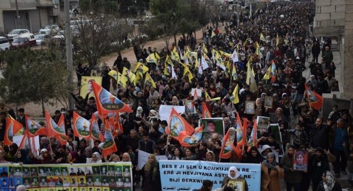 Kobanê yürüyüşü