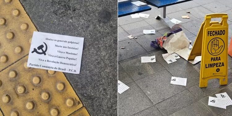 Brezilya'da Maoistlerden eylem