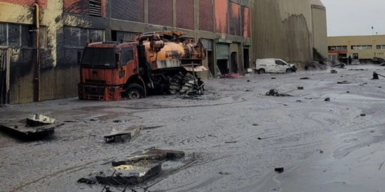 Tuzla Deri OSB'de patlama