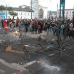 MARCHA CONTRA NOBOA QUITO