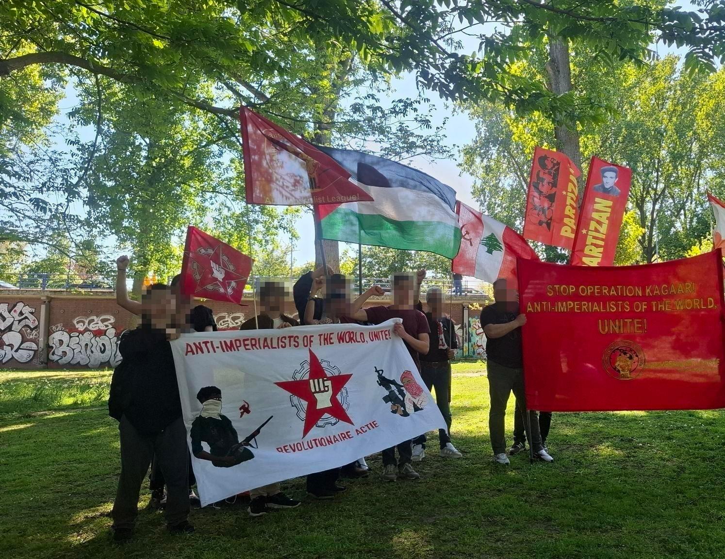 Hollanda’da binler 1 Mayıs’ta buluştu