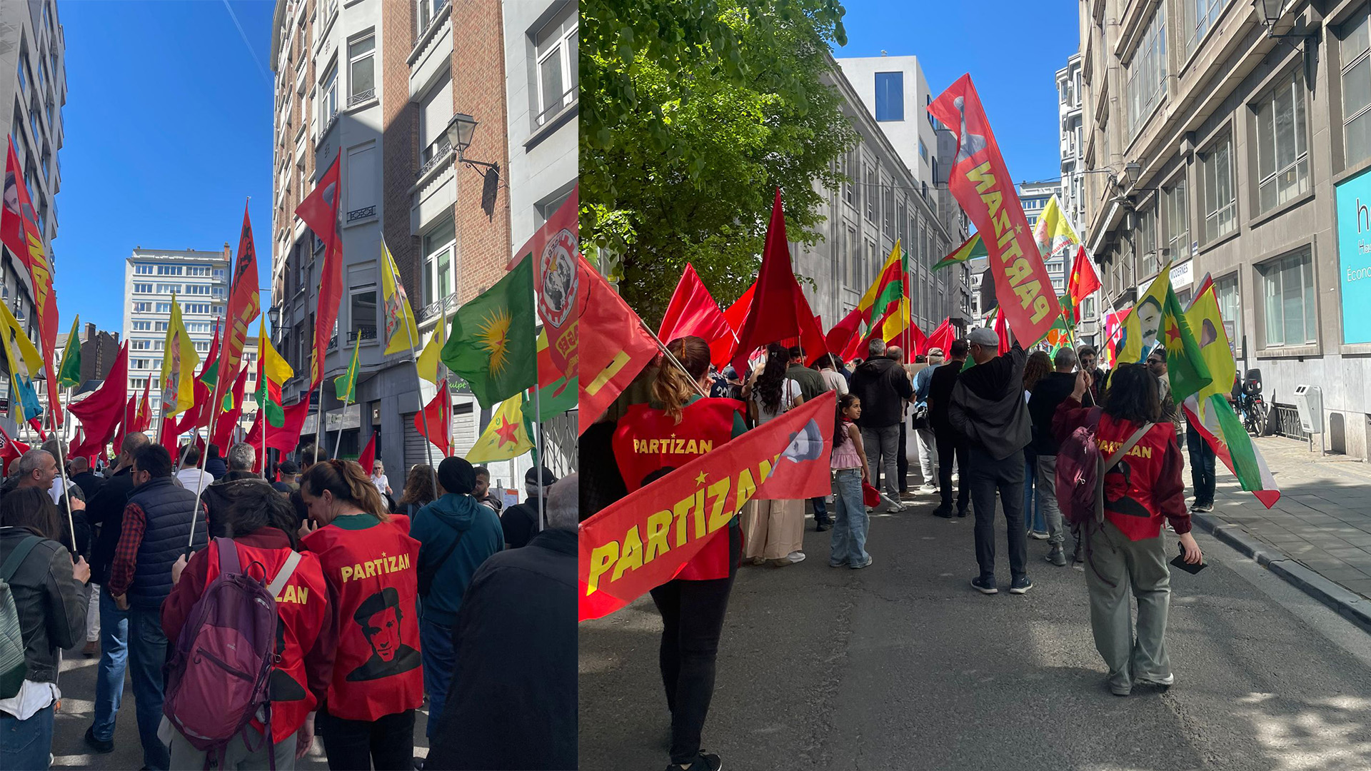 Liège’de 1 Mayıs coşkuyla kutlandı